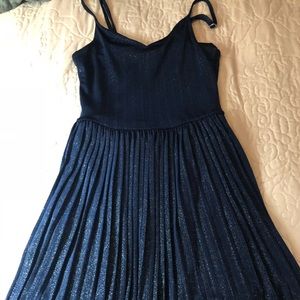 Blue dress